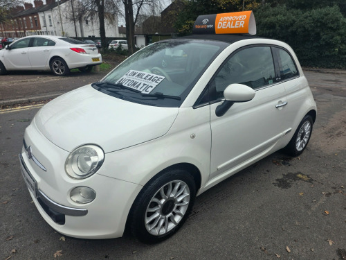 Fiat 500C  1.2 Lounge Convertible 2dr Petrol Semi Automatic Euro 6 69 bhp)
