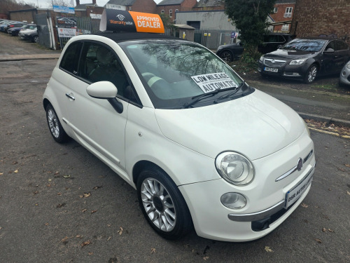 Fiat 500C  1.2 Lounge Convertible 2dr Petrol Semi Automatic Euro 6 69 bhp)