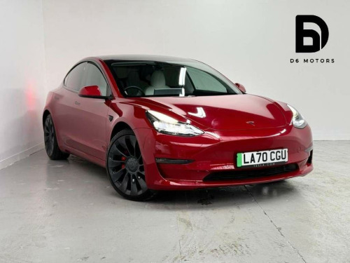 Tesla Model 3  (Dual Motor) Performance Auto 4WDE 4dr (Performance Upgrade)