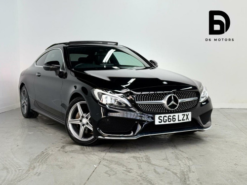 Mercedes-Benz C-Class  2.1 C220d AMG Line (Premium Plus) G-Tronic+ Euro 6 (s/s) 2dr