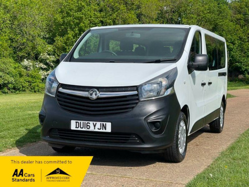 Vauxhall Vivaro  1.6 CDTi 2900 BiTurbo ecoFLEX L2 H1 Euro 6 (s/s) 5dr (9 Seat)