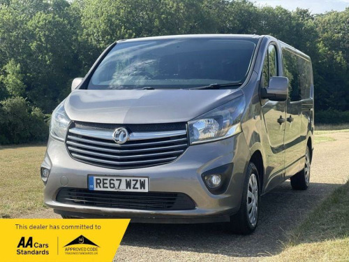 Vauxhall Vivaro  1.6 CDTi 2900 BiTurbo ecoTEC Sportive Crew Van L2 H1 Euro 6 (s/s) 5dr (6 Se