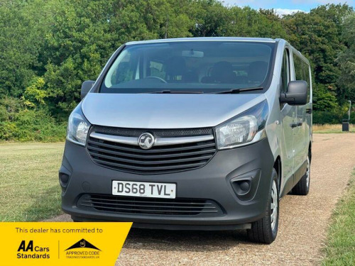 Vauxhall Vivaro  1.6 CDTi 2900 L2 H1 Euro 6 (s/s) 5dr (9 Seat)