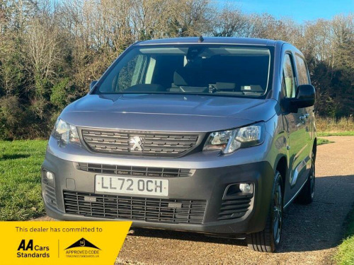 Peugeot Partner  1.5 BlueHDi 1000 Asphalt Premium Standard Panel Van SWB Euro 6 5dr