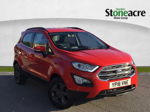 Ford EcoSport  1.0 T EcoBoost Zetec SUV 5dr Petrol (s/s) (125 ps)