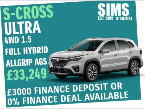 Suzuki S-Cross  1.5 Hybrid Ultra ALLGRIP 5dr AGS