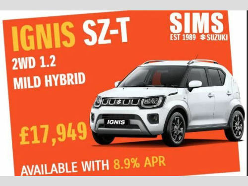 Suzuki Ignis  1.2 Dualjet 12V Hybrid SZ-T 5dr