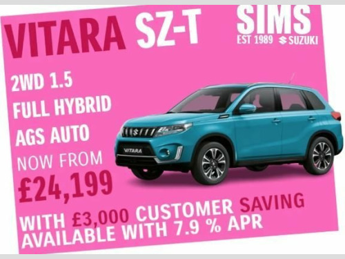 Suzuki Vitara  1.5 Hybrid SZ-T 5dr AGS