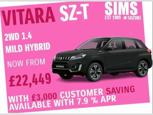 Suzuki Vitara  1.4 Boosterjet 48V Hybrid SZ-T 5dr