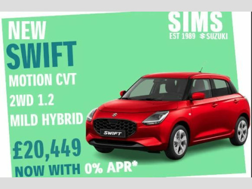 Suzuki Swift  1.2 Mild Hybrid Motion 5dr CVT