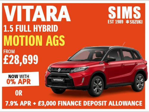 Suzuki Vitara  1.5 Hybrid Motion 5dr AGS