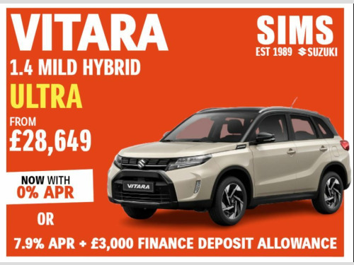 Suzuki Vitara  1.4 Boosterjet Mild Hybrid Ultra 5dr