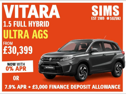 Suzuki Vitara  1.5 Hybrid Ultra 5dr AGS