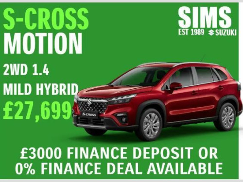 Suzuki S-Cross  1.4 Boosterjet 48V Hybrid Motion 5dr