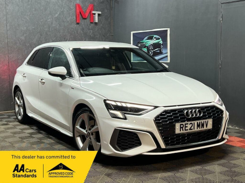 Audi A3  1.0 TFSI 30 S line Sportback S Tronic Euro 6 (s/s) 5dr 