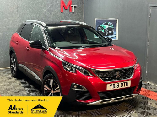 Peugeot 3008 Crossover  1.2 PureTech GT Line Euro 6 (s/s) 5dr 