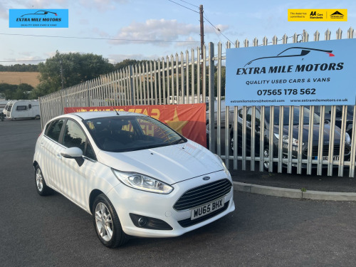 Ford Fiesta  1.0 Zetec Hatchback 5dr Petrol Manual Euro 6 (s/s) (80 ps)
