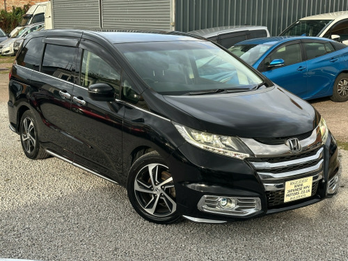 Honda ODYSSEY  ABSOLUTE 8 SEATER HALF LEATHER 2.4L PETROL EARTH DREAMS AUTOMATIC MPV BLACK