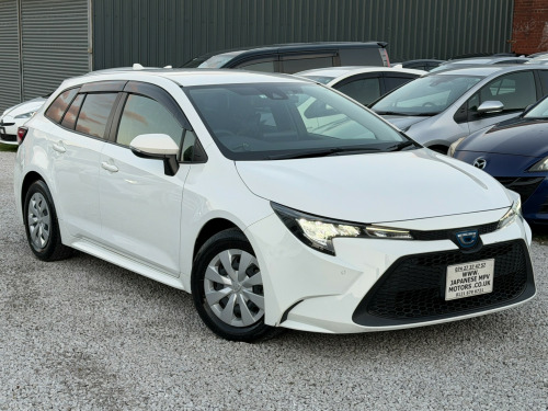 Toyota Corolla  TOURING ESTATE GX WHITE 1.8L PETROL HYBRID ELECTRIC AUTOMATIC 5 SEATER GRAD 