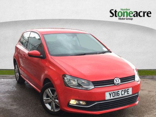 Volkswagen Polo  1.0 BlueMotion Tech Match Hatchback 3dr Petrol Manual (s/s) (106 g/km, 59 b