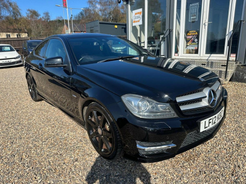 Mercedes-Benz C-Class C180 1.8 C180 BlueEfficiency AMG Sport Edition 125 G-Tronic+ Euro 5 (s/s) 2dr