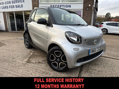 Smart fortwo  0.9T Prime (Premium) Coupe 2dr Petrol Twinamic Eur