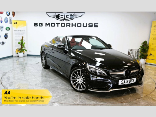 Mercedes-Benz C-Class  2.1 C220d AMG Line Cabriolet 2dr Diesel G-Tronic+ 