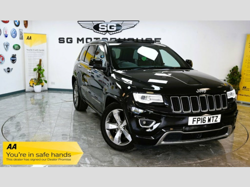 Jeep Grand Cherokee  3.0 V6 CRD Overland SUV 5dr Diesel Auto 4WD Euro 6