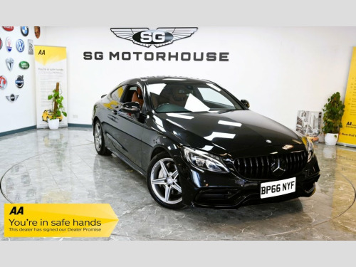 Mercedes-Benz C-Class C300 2.0 C300 AMG Line Coupe 2dr Petrol 7G-Tronic+ Euro