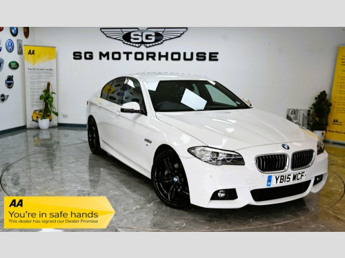 BMW 5 Series  2.0 520d M Sport Saloon 4dr Diesel Auto Euro 6 (s/