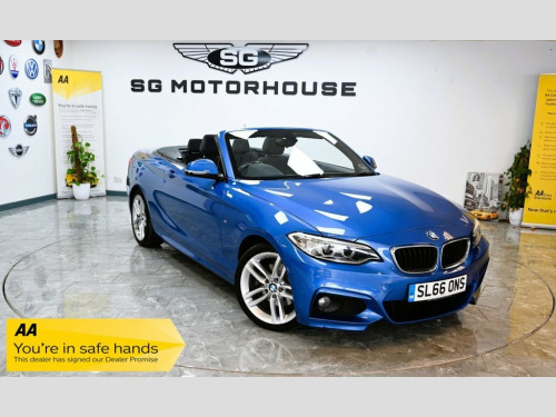 BMW 2 Series  2.0 220i M Sport Convertible 2dr Petrol Manual Eur