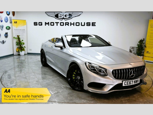Mercedes-Benz S-Class S500 4.7 S500 V8 AMG Line (Premium) Cabriolet 2dr Petro