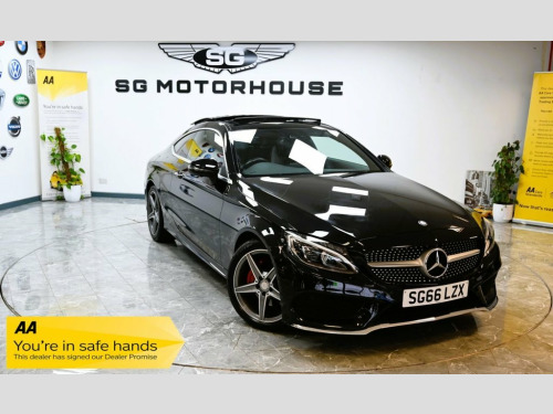 Mercedes-Benz C-Class  2.1 C220d AMG Line (Premium Plus) Coupe 2dr Diesel
