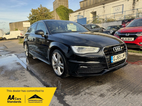 Audi A3  2.0 TDI S line Sportback S Tronic Euro 6 (s/s) 5dr (Nav)