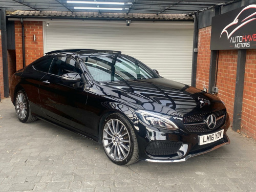 Mercedes-Benz C-Class C200 2.0 C200 AMG Line (Premium Plus) 7G-Tronic+ Euro 6 (s/s) 2dr
