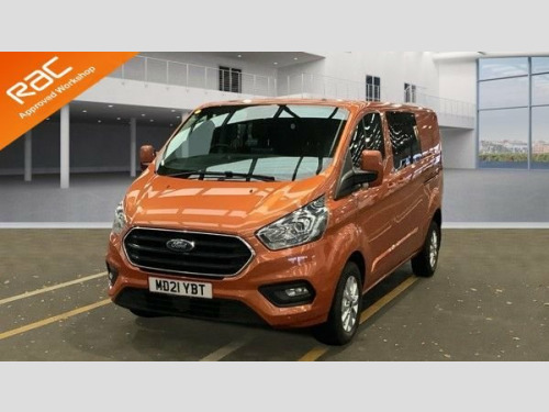 Ford Transit Custom  2.0 320 EcoBlue Limited Crew Van Double Cab 5dr Di