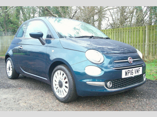 Fiat 500  1.2 Lounge Hatchback 3dr Petrol Automatic Euro 6 (s/s) (69 bhp) 