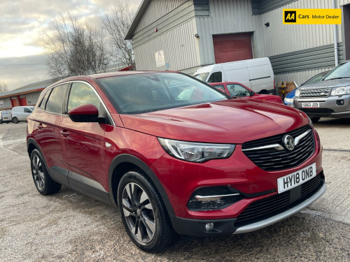 Vauxhall Grandland X  1.2 Turbo Sport Nav SUV 5dr Petrol Manual Euro 6 (s/s) (130 ps) 