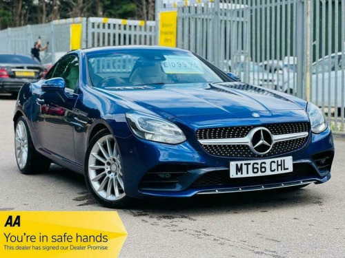 Mercedes-Benz SL-Class SLC200 2.0 SLC200 AMG Line Convertible 2dr Petrol G-Tronic Euro 6 (s/s) (184 ps)