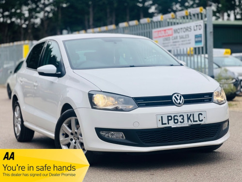 Volkswagen Polo  1.2 Match Edition Hatchback 5dr Petrol Manual Euro 5 (70 ps)