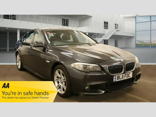 BMW 5 Series  2.0 520d M Sport Saloon 4dr Diesel Steptronic Euro 5 (184 ps)