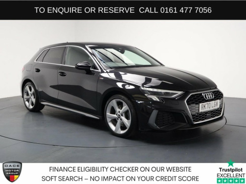 Audi A3  1.0 TFSI 30 S line Sportback 5dr Petrol Manual Eur
