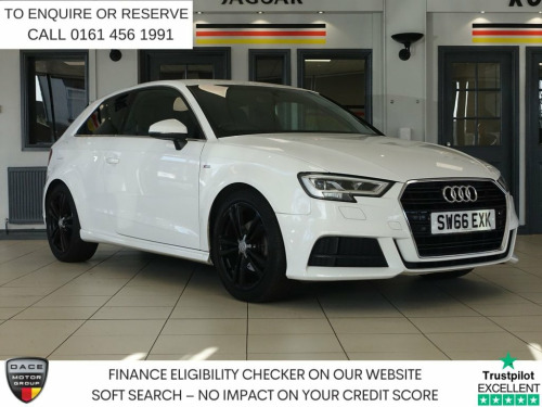 Audi A3  1.6 TDI S line Hatchback 3dr Diesel Manual Euro 6 