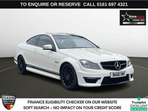 Mercedes-Benz C-Class  6.3 C63 V8 AMG Edition 125 Coupe 2dr Petrol SpdS M