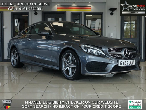 Mercedes-Benz C-Class C200 2.0 C200 AMG Line Coupe 2dr Petrol G-Tronic+ Euro 