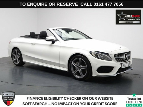 Mercedes-Benz C-Class C200 2.0 C200 AMG Line Cabriolet 2dr Petrol Manual Euro