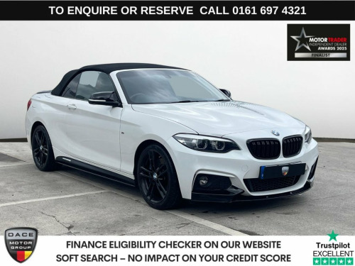 BMW 2 Series  1.5 218i M Sport Convertible 2dr Petrol Manual Eur