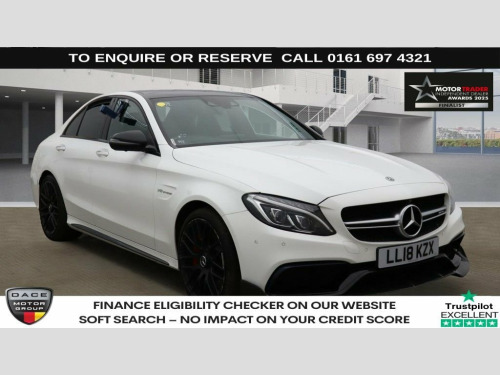 Mercedes-Benz C-Class  4.0 C63 V8 BiTurbo AMG S (Premium) Saloon 4dr Petr