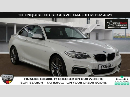 BMW 2 Series  2.0 225d M Sport Coupe 2dr Diesel Auto Euro 6 (s/s