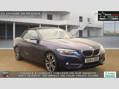 BMW 2 Series  1.5 218i Sport Convertible 2dr Petrol Manual Euro 